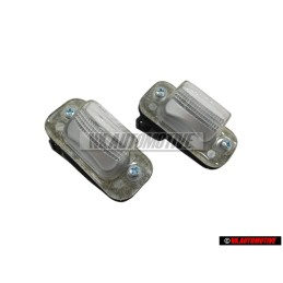 2x Original VW License Plate Light - 1H6943021C