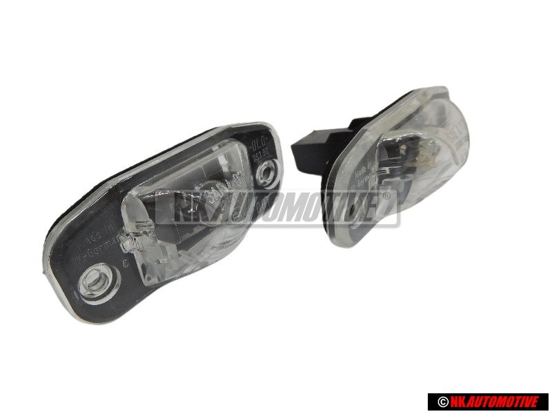 2x Original VW Licence Plate Light - 357943021