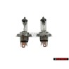 2x Original VW "Halogen Bulb, Yellow Glass" - N 0177643