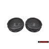 2x Original VW Seat Backrest Adjuster Roller Knob Black - 171881671 041