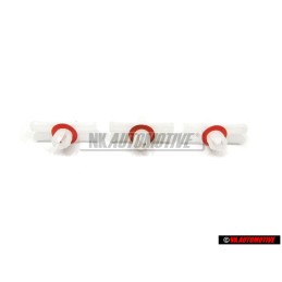 3x Original VW Upper Side Moulding Installation Clip - 113853585C