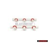 6x Original VW Upper Side Moulding Installation Clip - 113853585C