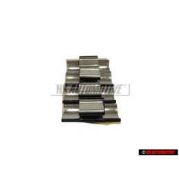 4x Original VW Sleeve Joining Clip Black - 191853349