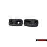 2x Original VW Retainer For Sun Visor Satin Black - 1H0857559B 01C