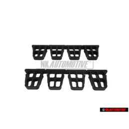 8x Original VW Big Bumper Bracket Securing Wedge Clip - 191807153