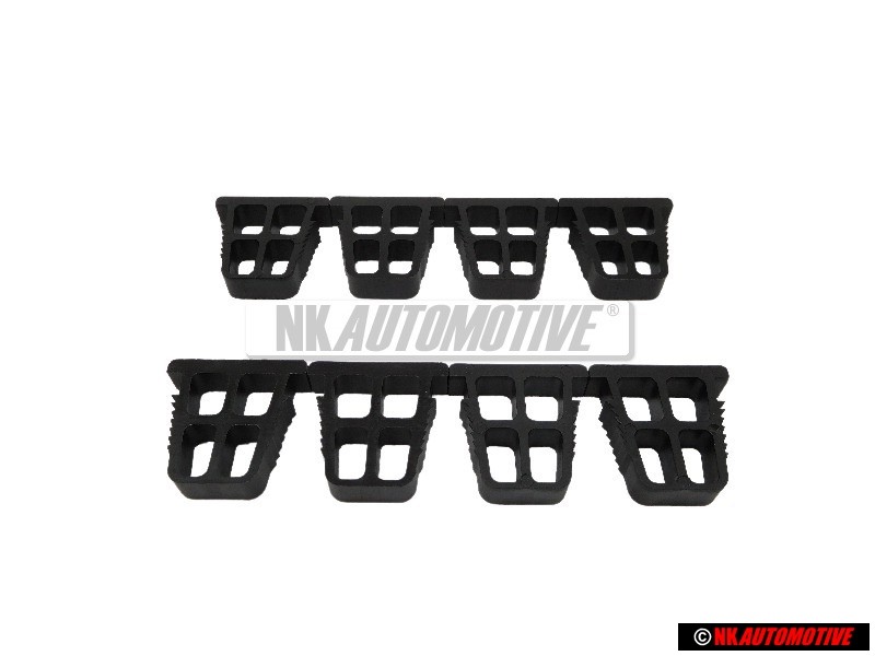8x Original VW Big Bumper Bracket Securing Wedge Clip - 191807153