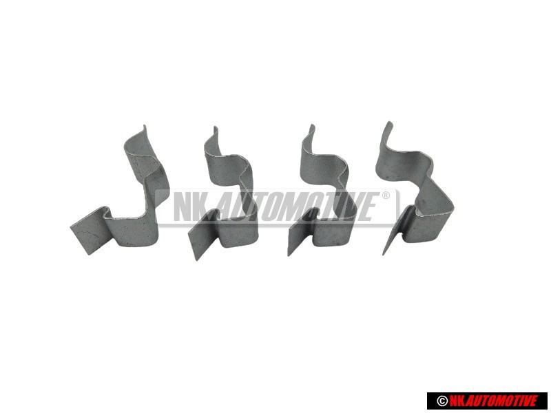 4x Original VW Heater Valve Cable Clip - 823819679