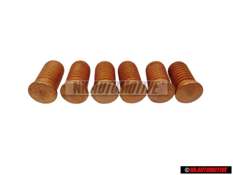 6x Original VW Weld Screw - N90169301