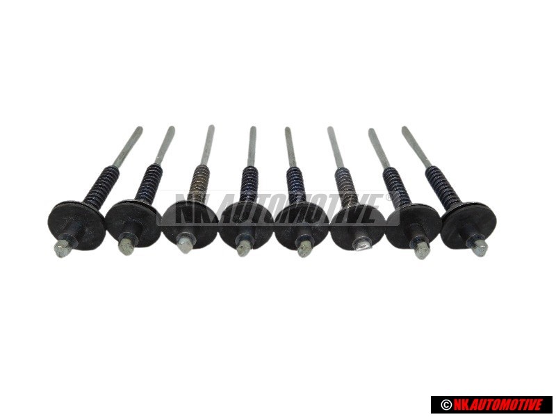 8x Original VW Pop Rivet - N 90261401