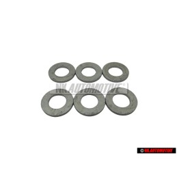 6x Original VW Washer A8.4x16x1.6 - N 01152527