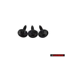 3x Original VW Dashboard Fillister HD Screw Bolt M4x20 - N 90241203