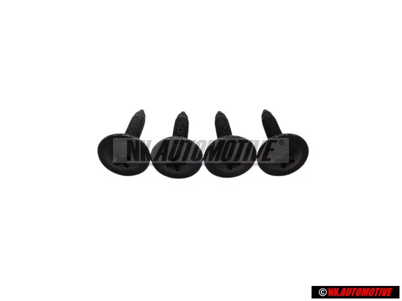 4x Original VW Dashboard Fillister HD Screw Bolt M4x20 - N 90241203