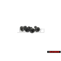 4x Original VW Oval Head Panel Screw - N 0139655