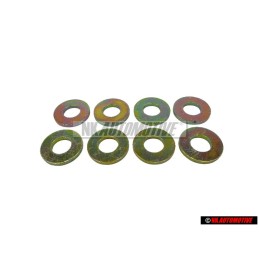 8x Original VW Washer - 211843661