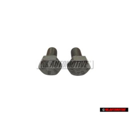 2x Original VW Hexagon Bolt M6x12 - N 01021226