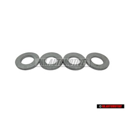 4x Original VW Washer 6.4x12.5x1.6 - N 01152426