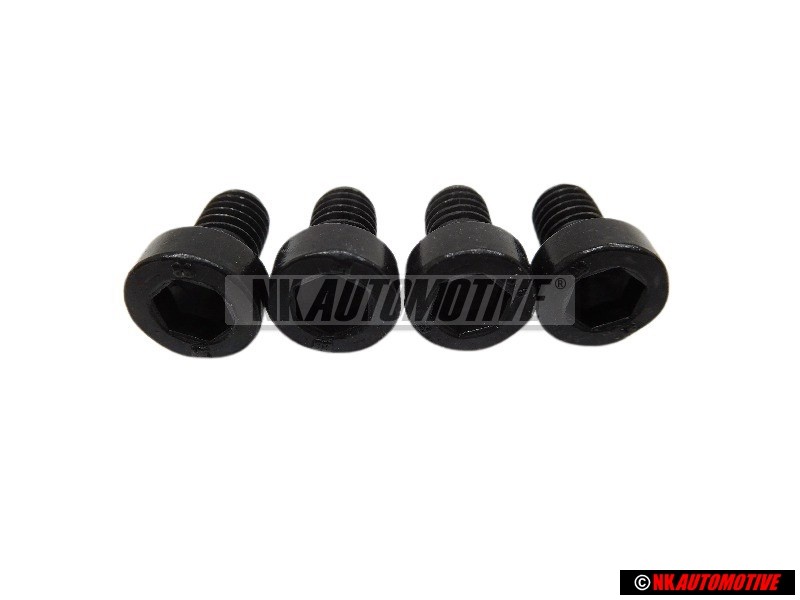 4x Original VW Socket Head Bolt With Hex. 