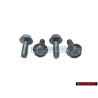 4x Original VW Bolt, Hex. Hd. With Shoulder, Self-Locking - N 0143441