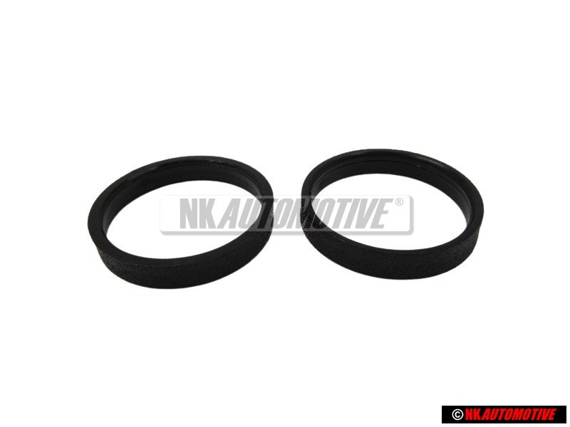 2x Original VW Underlay Satin Black - 357837595 01C