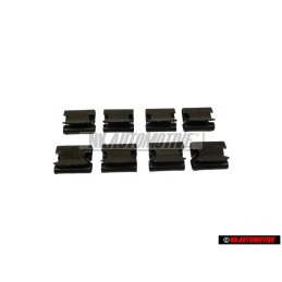 8x Original VW Clip - 535881089