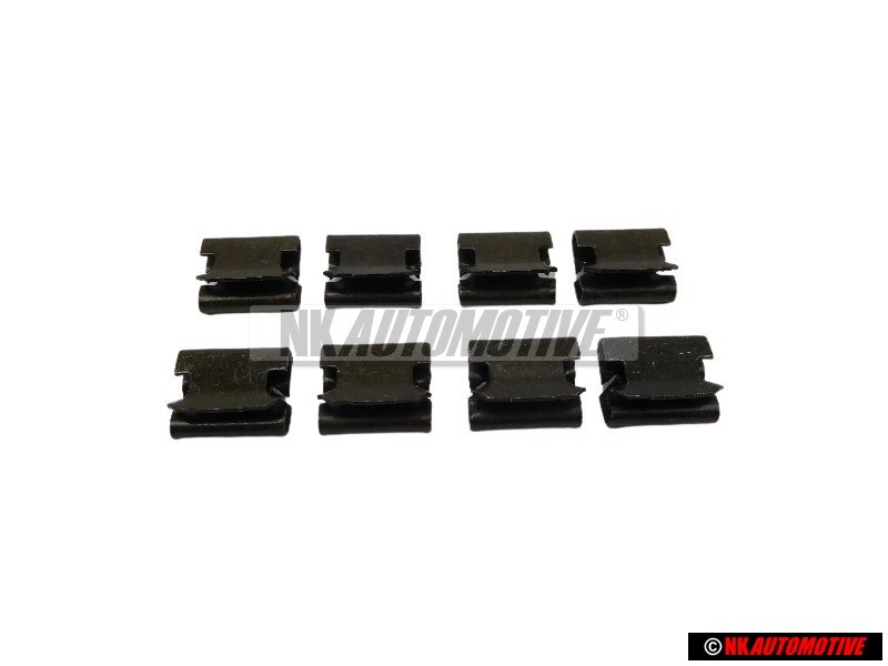 8x Original VW Clip - 535881089