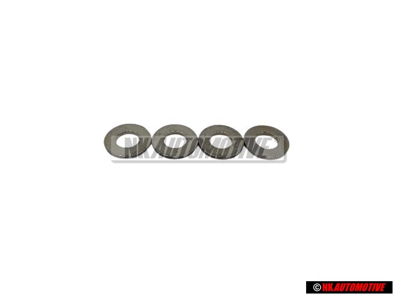4x Original VW Washer 4.3x9x0.8 - N 01152221