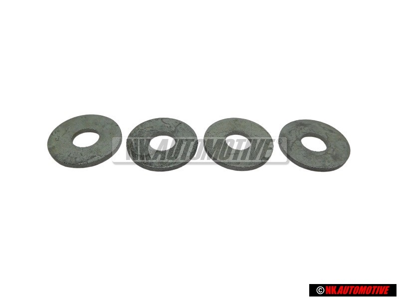 4x Original VW Washer - N 01166615