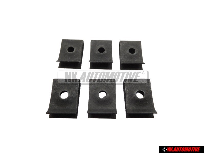 6x Original VW Speed Nut - N 90650101