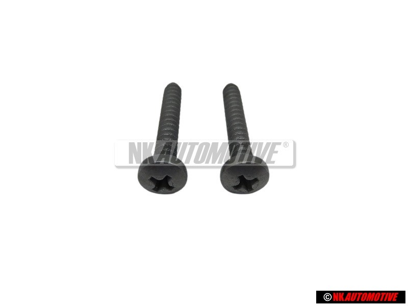 2x Original VW Oval Head Panel Screw - N 0139413