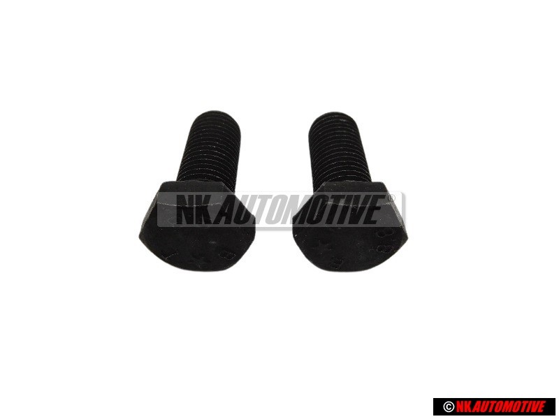 2x Original VW Safety Belt Hexagon Bolt 7 16