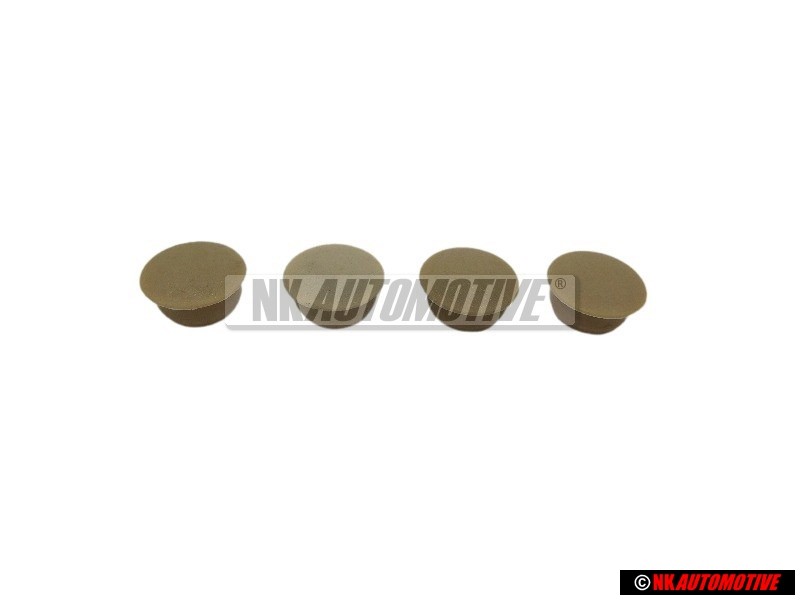 4x Original VW Bungs Light Beige - 535867842B 4YV