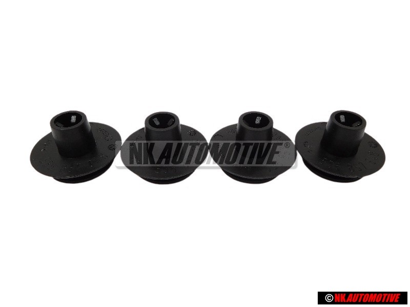 4x Original VW Dash Stowage Compartment Retaining Sleeve - 535857948