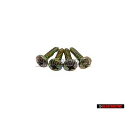 4x Original VW Oval Head Panel Screw - N 0139622
