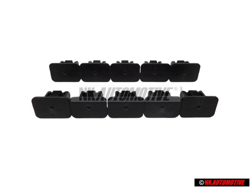 10x Original VW Headlining Headliner Retaining Clip Strip - 357867646 9B9