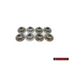 8x Original VW Rear Heat Shield Nut, Thread Cutting - N 0386011