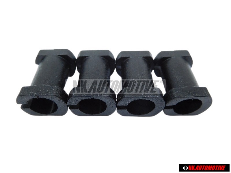 4x Original VW Front Seat Adjustment Lever Bushing - 893881167