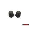 2x Original VW Front Seat Rail Frame Stop Bolt Domed Cap Nut M6 - N 0111214