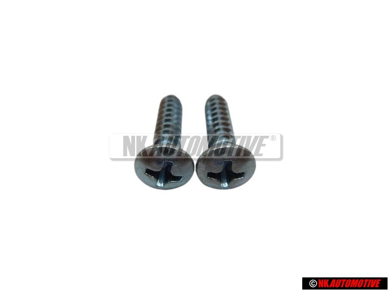 2x Original VW Countersunk Panel Screw - N 0140951
