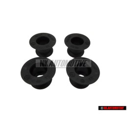 4x Original VW Mounting Satin Black - 191881299 01C