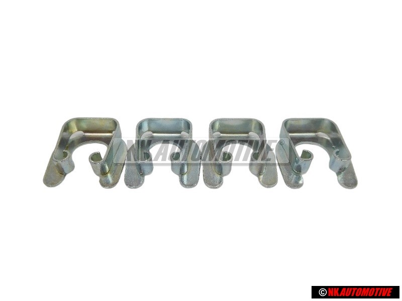 4x Original VW Accelerator Pedal, Front Seat Retaining Washer - N 90052702