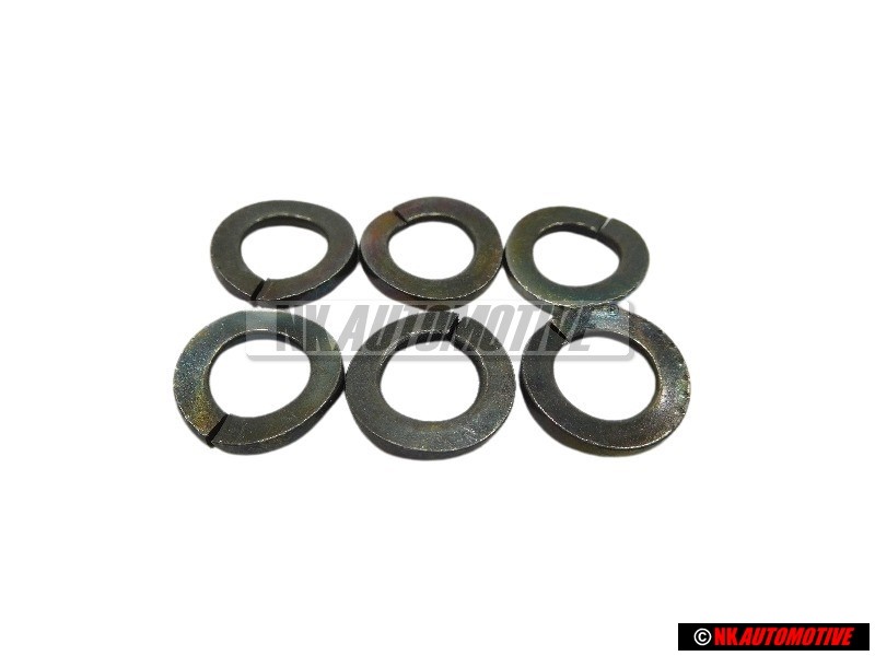 6x Original VW Spring Type Washer - N 0120387