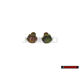 2x Original VW Hexagon Bolt M6x8 - N 0102085