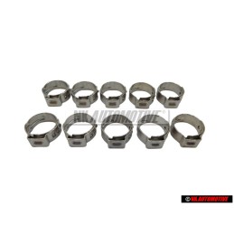 10x Original VW Clamp - N 10083401