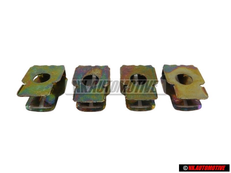 4x Original VW Speed Nut - 191201280A