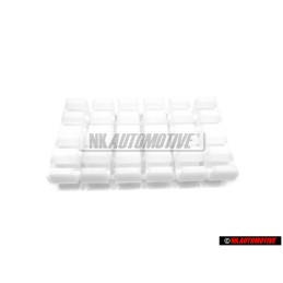 6x Original VW Fuel Line Clip, Clamp - 191201449