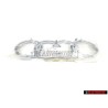 Original Audi Rings Front Grill Badge Emblem Chrome - 4D0853605