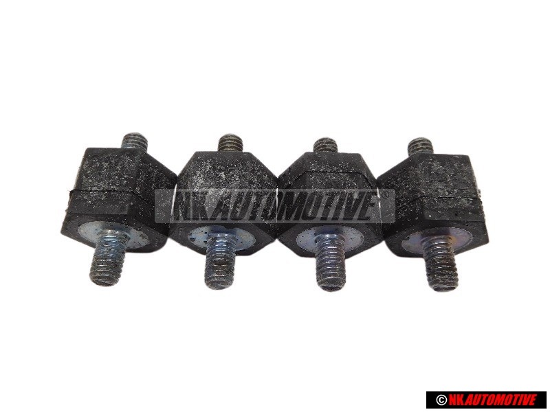 4x Original VW Bonded Rubber Bush - 191201256