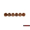 6x Original VW Hexagon Collar Nut Self-Locking - N 90200201