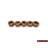 5x Original VW Hexagon Nut Self Locking - N 90085001