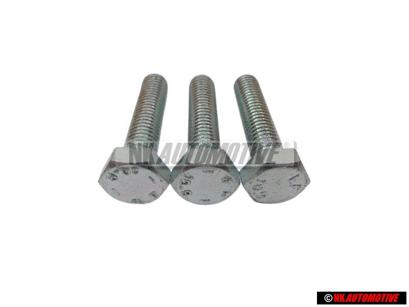 3x Original VW Hexagon Bolt - N 0102478